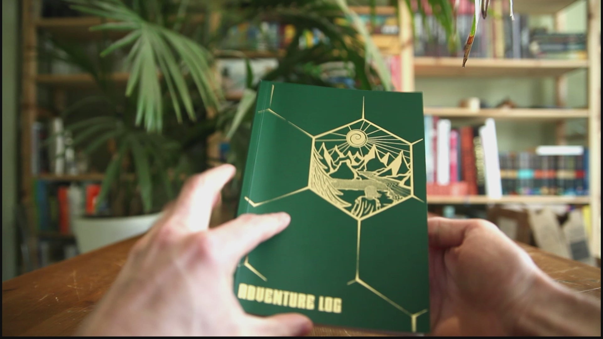 The adventure log contains a fillable table of contents, 26 spreads for 26 sessions, and an adventure bingo in the back!