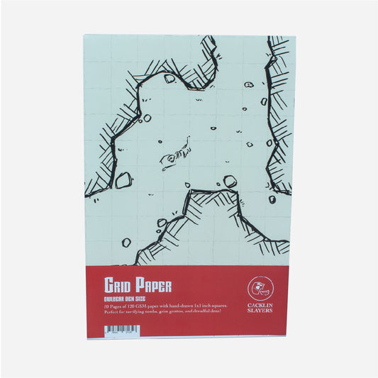 Grid Paper: Owlbear Den Size (8 x 12 Inch)