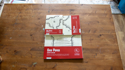 Grid Paper: Owlbear Den Size (8 x 12 Inch)