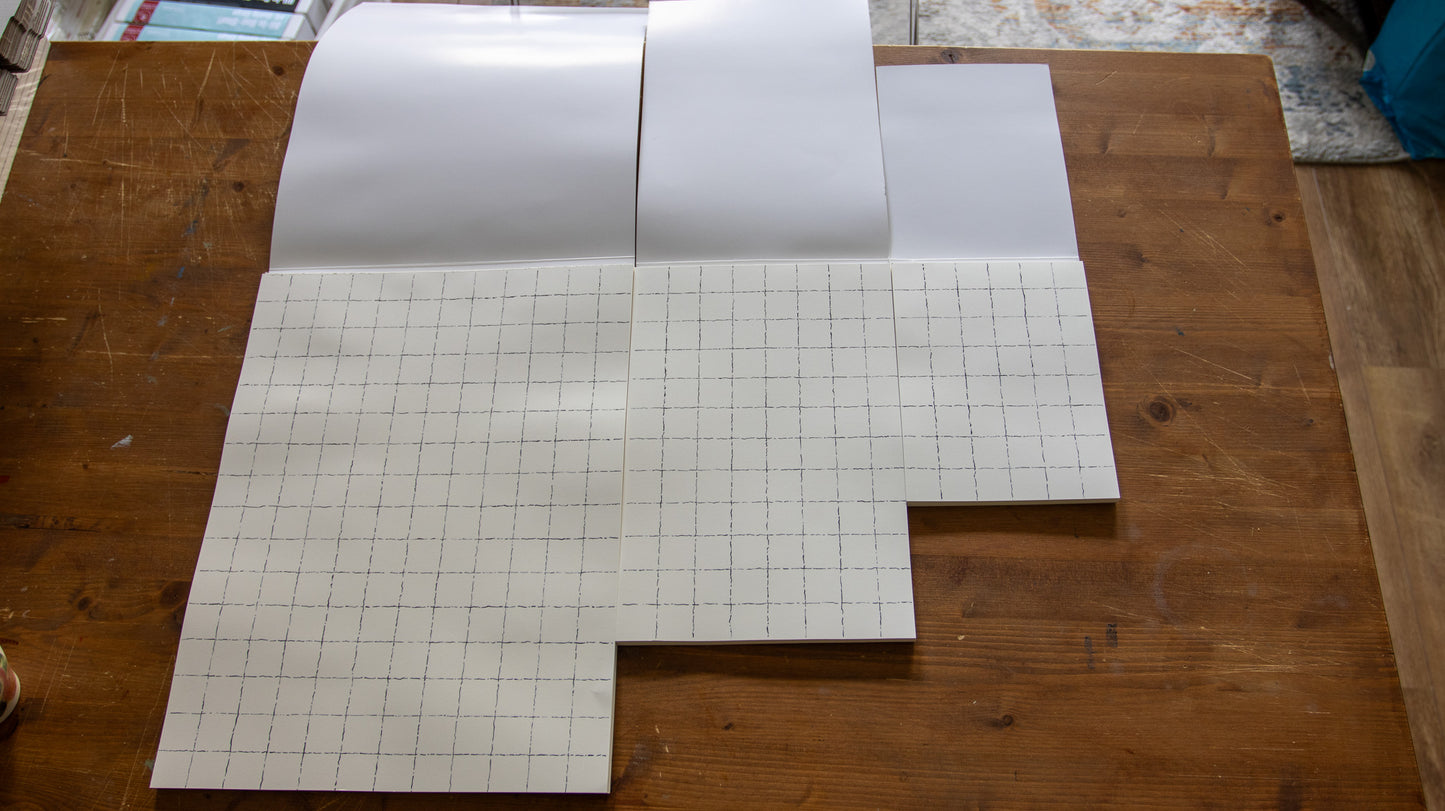 Grid Paper: Goblin Cave Size (6 x 8 inch)