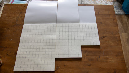 Grid Paper: Owlbear Den Size (8 x 12 Inch)