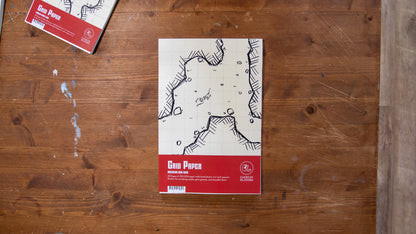 Grid Paper: Owlbear Den Size (8 x 12 Inch)