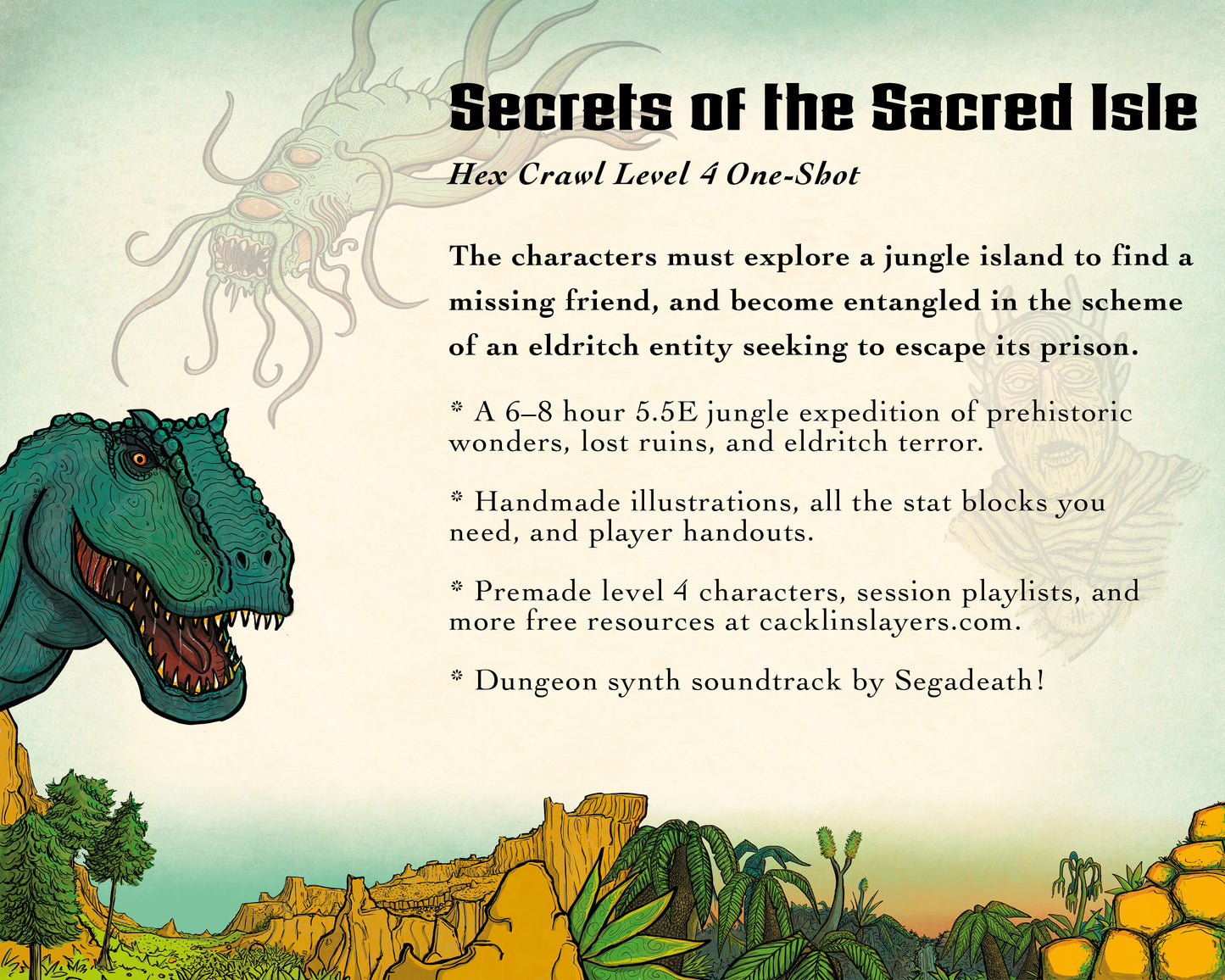 Zineshot #5: Secrets of the Sacred Isle
