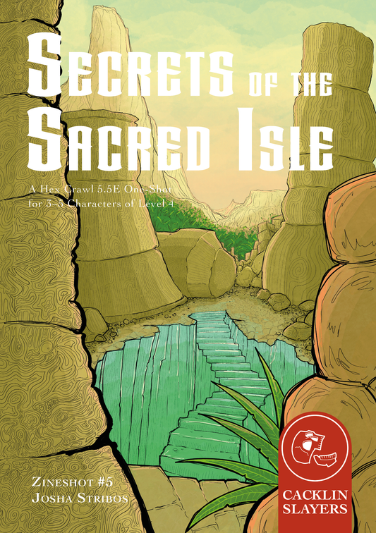 Zineshot #5: Secrets of the Sacred Isle